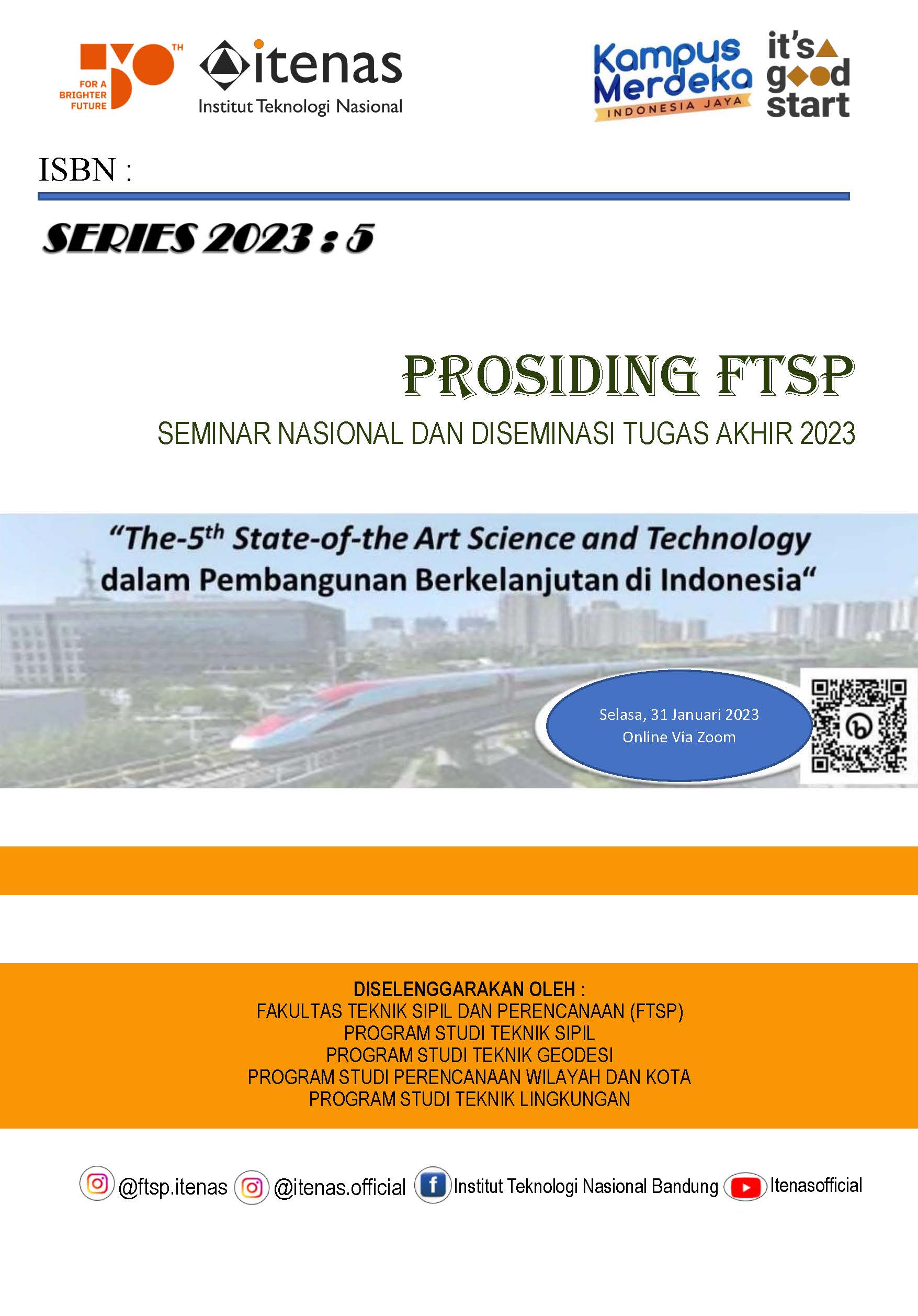 					View 2023: Prosiding FTSP Series 5
				
